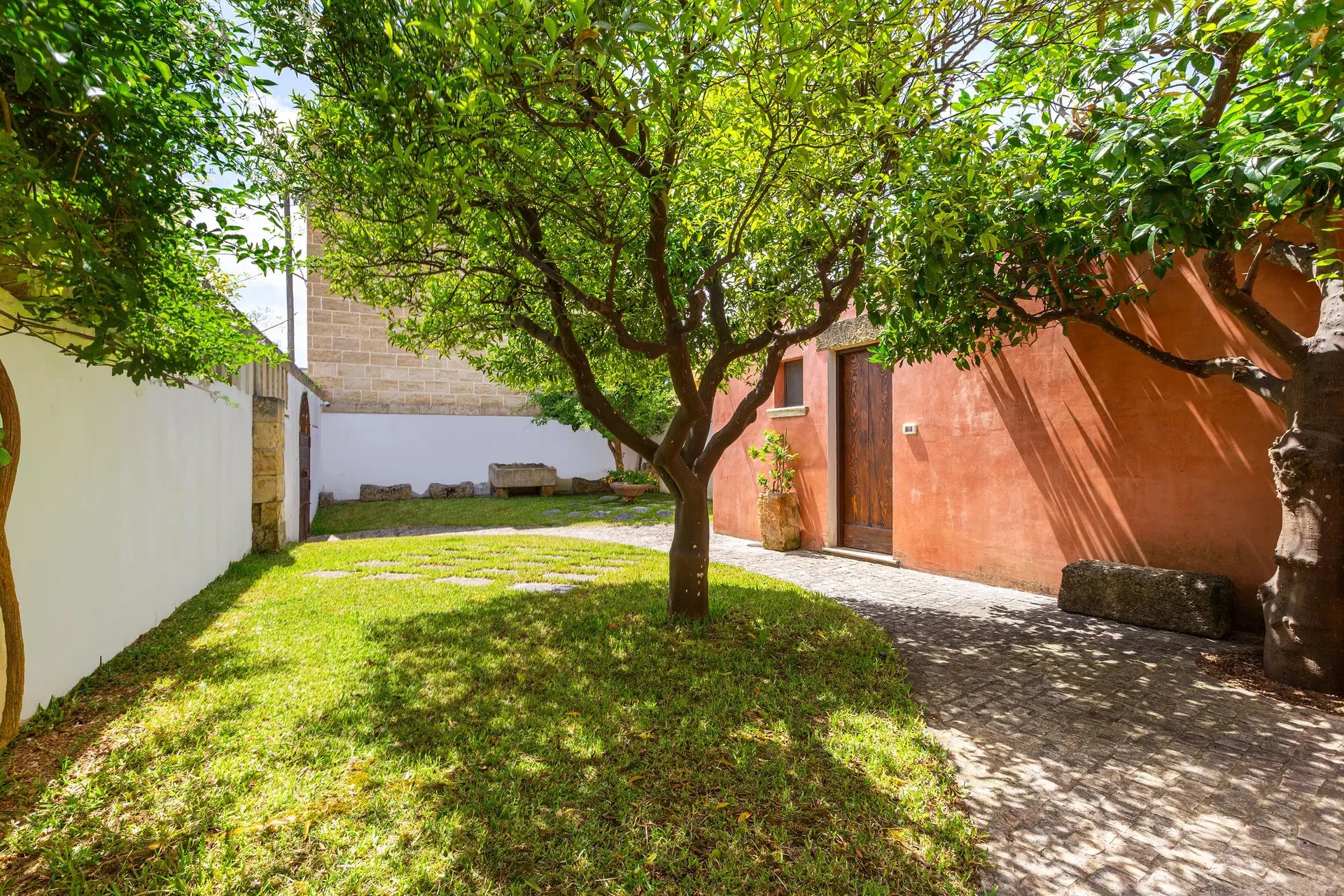 Giardino interno della dimora